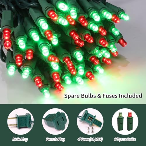 100 Count Red and Green