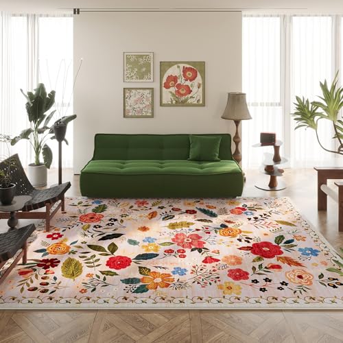Area Rug 9x12 Washable (108 Sq Ft)