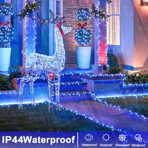 197FT 600 LED Christmas Lights Outdoor