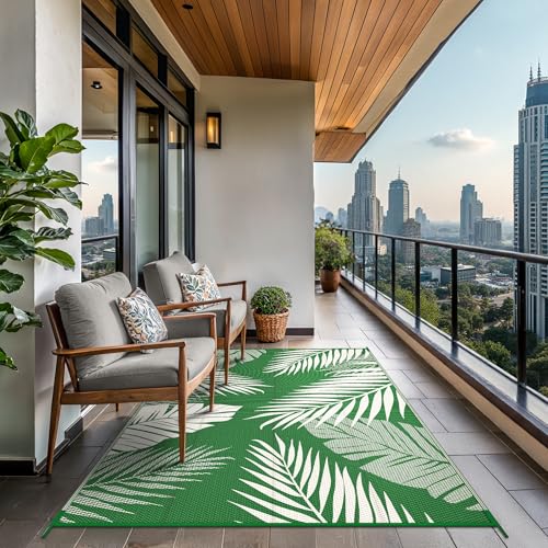 Outdoor Rug Waterproof Plastic Rugs for Patio
