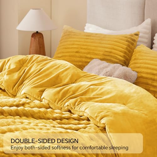 Fleece Full Comforter Set