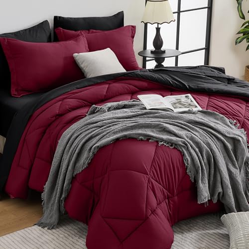 7 Piece Oversized Queen Comforter Set