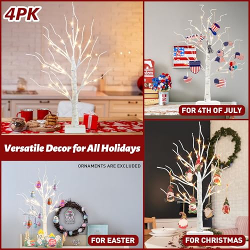 Christmas Decorations for The Home (4 Count)