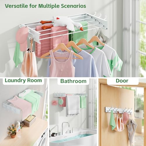 Wall Mounted Drying Rack 31.5"