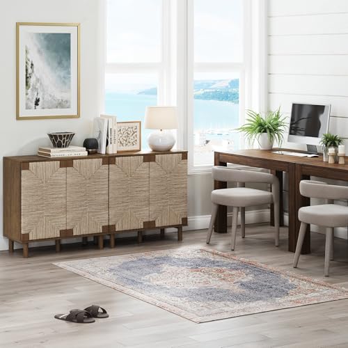 Beacon Boho Accent Cabinet with Doors