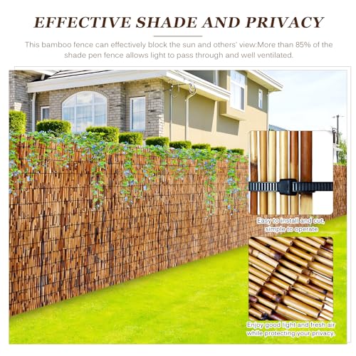Natural Reed Fencing Rolls (17.16 Sq Ft)