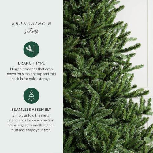4.5 ft Unlit Classic Blue Spruce