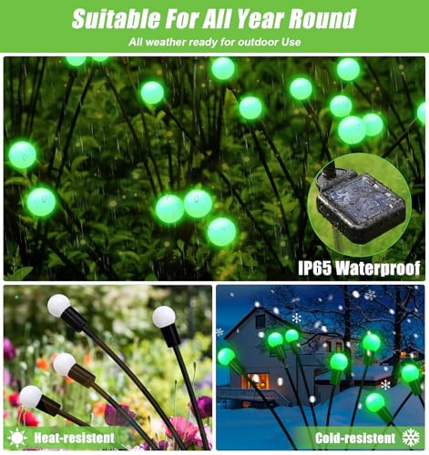 Solar Garden Lights Outdoor Waterproof (4 Count)