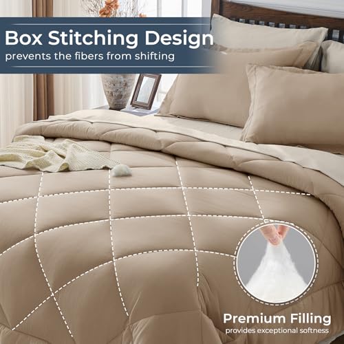 7 Piece California King Comforter Set