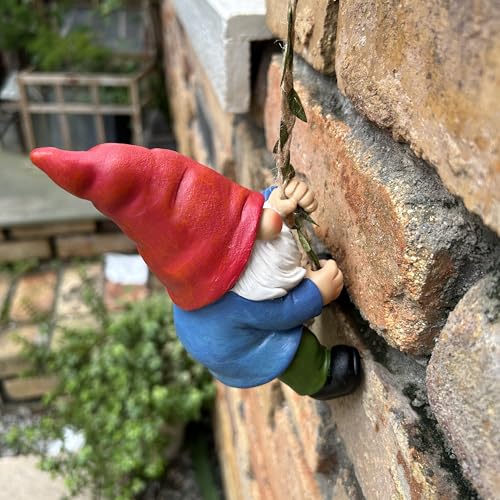 Hanging Gnome Garden Statue Decoration