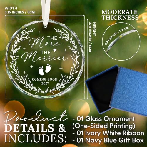 Pregnancy Announcement Ornament for Husband