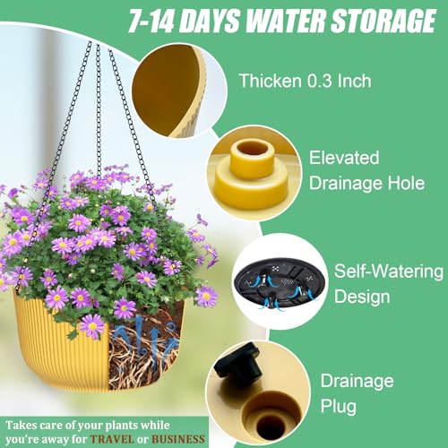 Hanging Planters 9 (3 Count)
