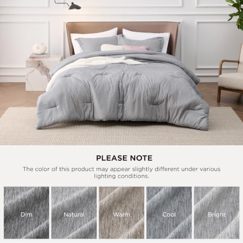 Light Grey King Size Comforter Set