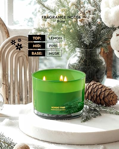Luxury Pine Soy Candle (12 Ounce)