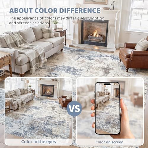 8x10 Area Rug Living Room Rugs (24 Count)