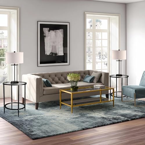 2 Tier Round Side Table