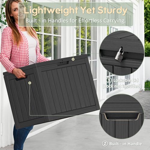 45 Gallon Outdoor Storage Box