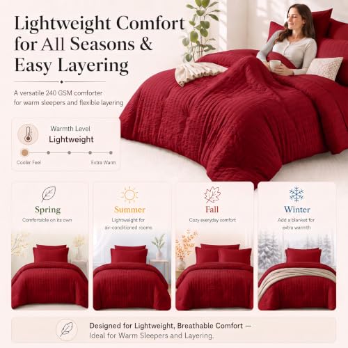 Oversized King Comforter Set 120x98 in