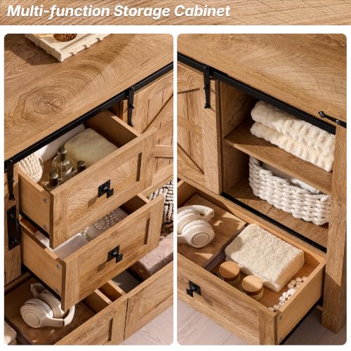 48 inch Farmhouse 4 Drawer