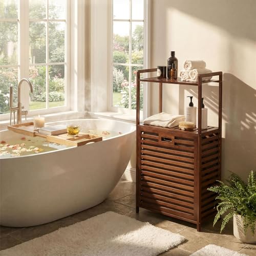 Tilt Out Laundry Hamper with 2 Tier