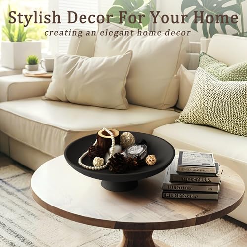 Modern Pedestal Decorative Bowl