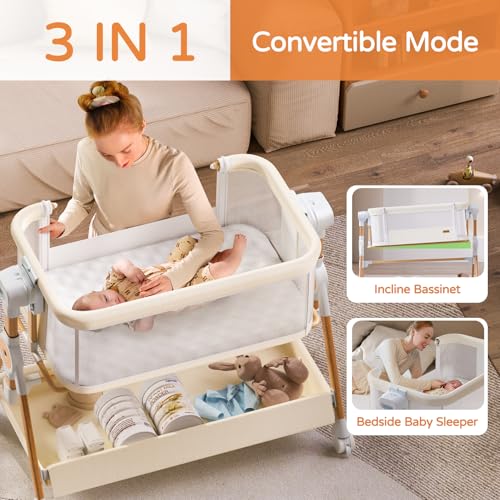 3 in 1 Baby Bassinet