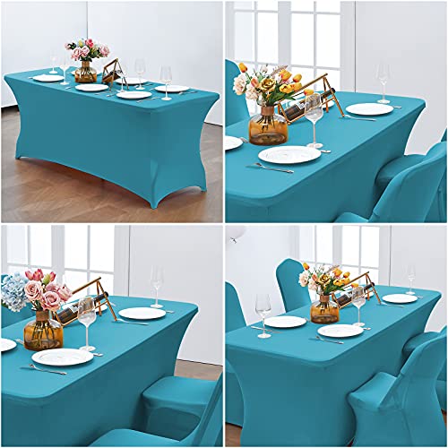 4FT Stretch Spandex Fitted Tablecloth