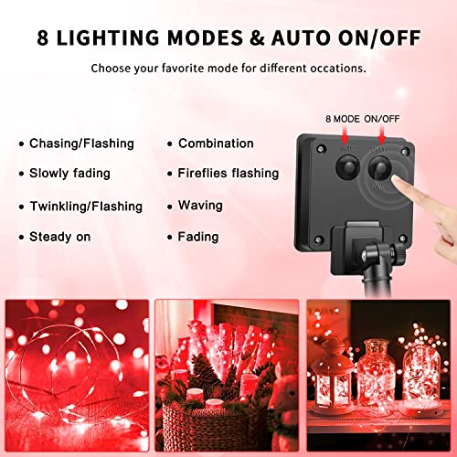 4 Pack Solar Fairy Lights (132 Foot)
