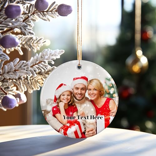 Personalized Christmas Ornaments with Photo