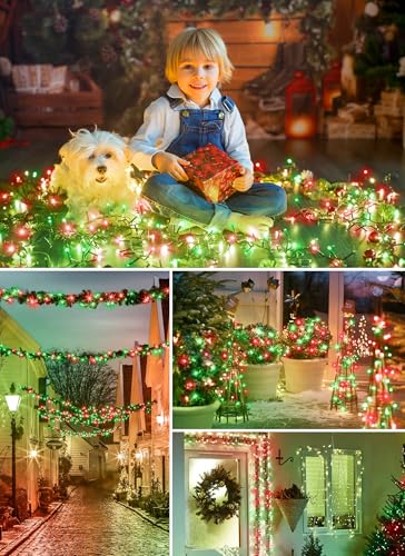 Solar Christmas Lights Outdoor Waterproof (80 Foot)