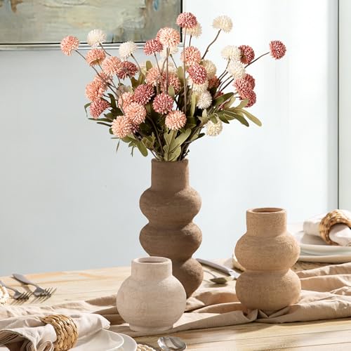 Ceramic Vase Home Table Decor (3 Count)