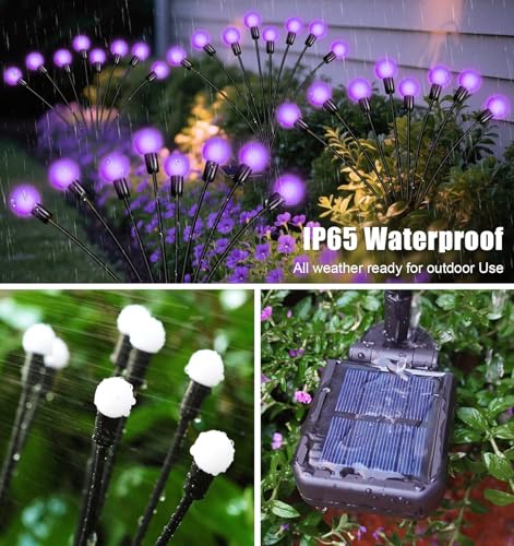 Solar Garden Lights Outdoor Waterproof (6 Count)