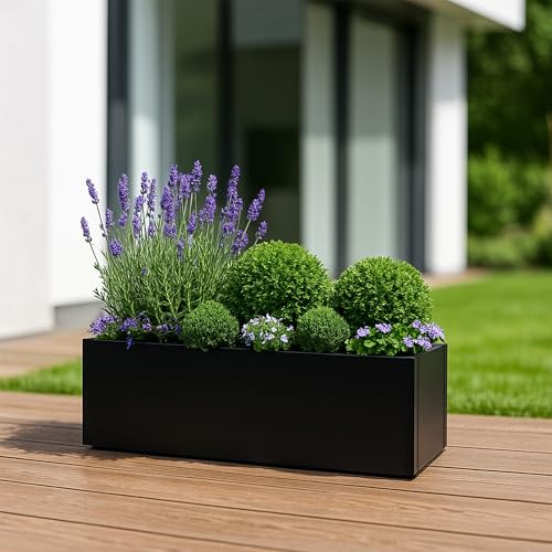 38”Lx15”Wx16”H Large Rectangular Planter