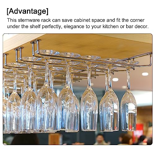 Wine Glass Rack Under Cabinet (4 Count)