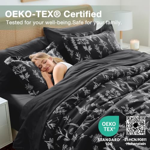 Black California King Comforter Set