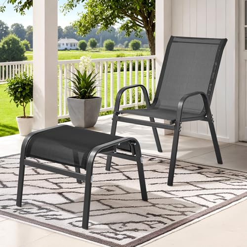 Outdoor Ottoman Set of 2 (2 Count)