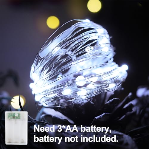 Christmas Fairy String Lights Battery Operated (33 Foot)