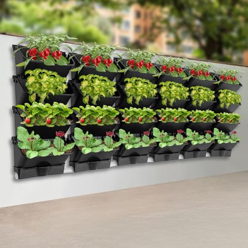 24Pack Vertical Wall Planter (24 Count)