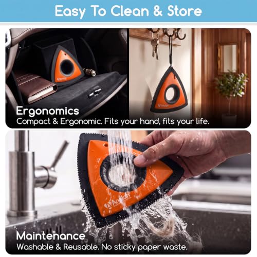 Mini Pet Hair Remover for Car Detailing Dog Hair Tool Brush