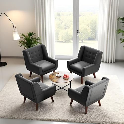 Living Room Chairs Set of 2