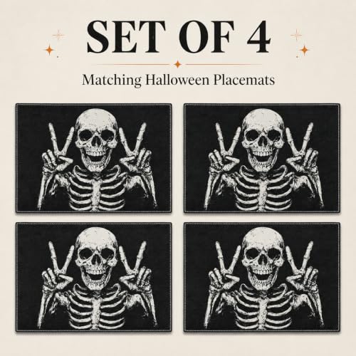 Halloween Placemats Set of 4 (4 Count)
