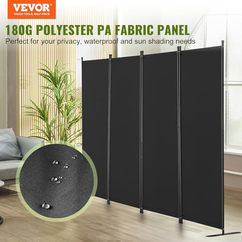 Room Divider 4 Panel Room Dividers and Folding Privacy Screens