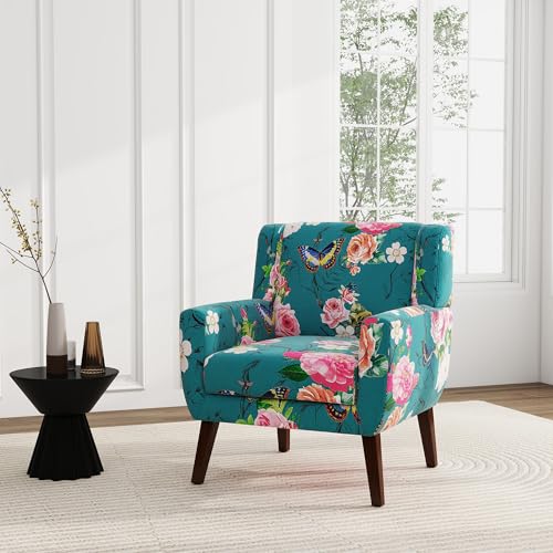 Floral Accent Chair