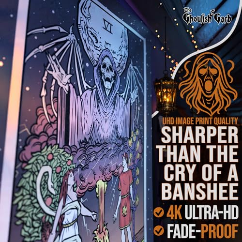 The Lovers Tarot Card Tapestry