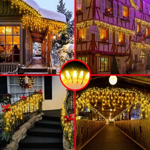 1620 LED 164FT Icicle Lights