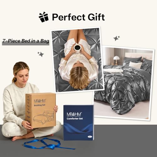 Satin California King Comforter Set