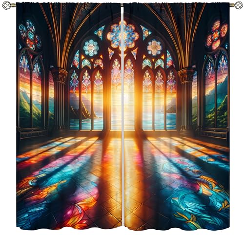 Stained Glass Curtains