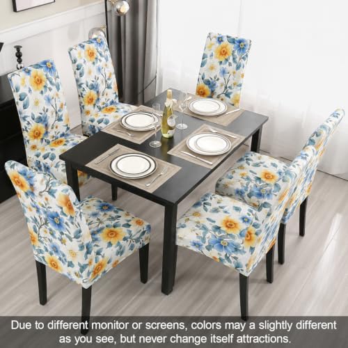 Pattern Chair Covers for Dining Room Set of 2 (2 Count)