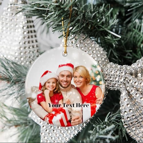 Personalized Christmas Ornaments with Photo