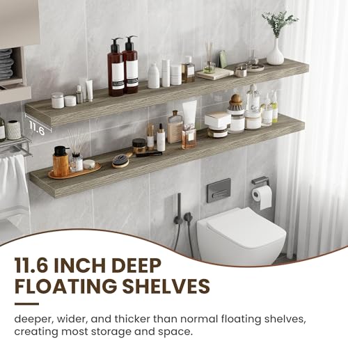 72 inch Floating Shelves for Wall